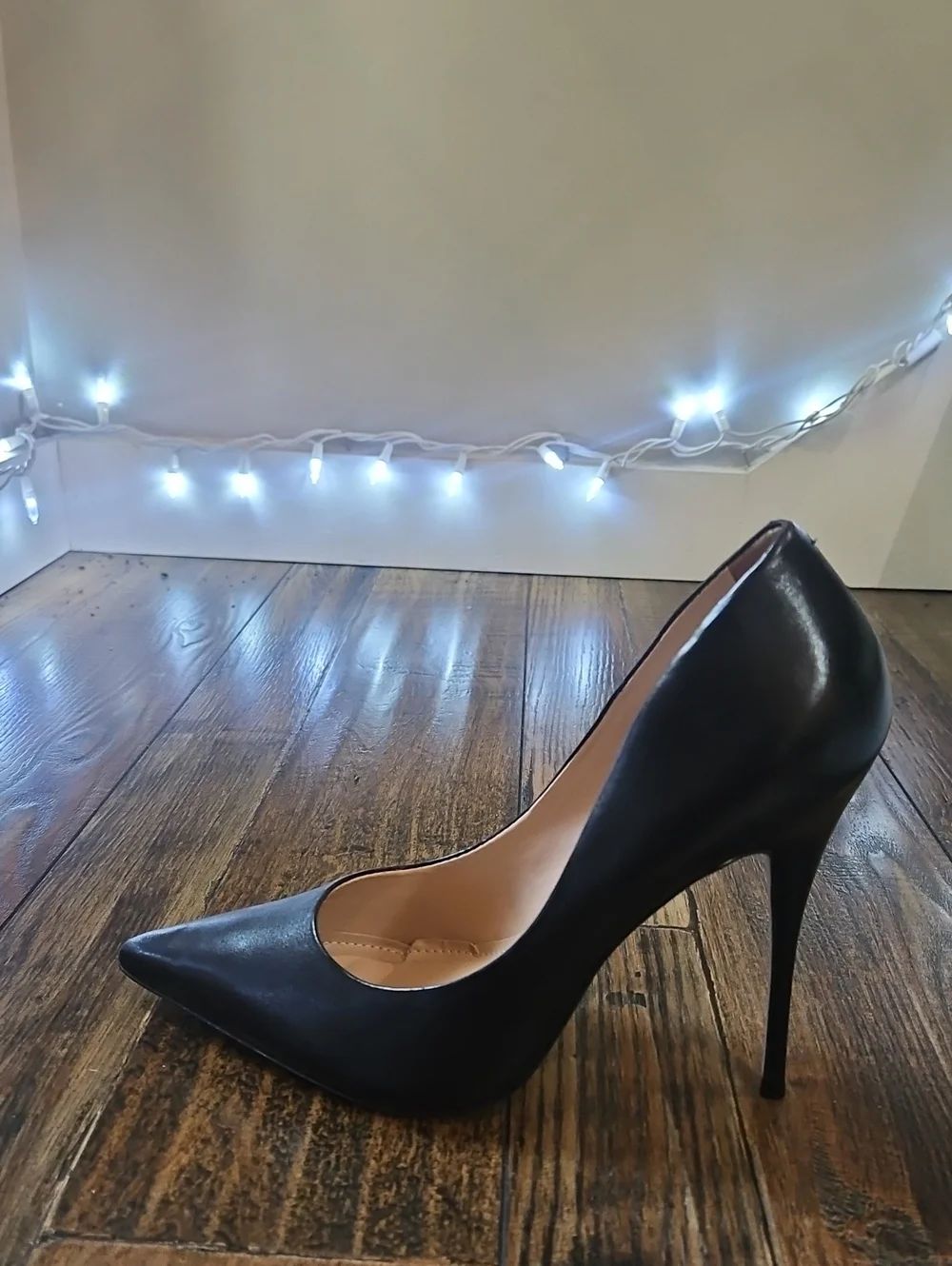 Saks Fifth Avenue Classic Black Pointed-Toe Stiletto Pump - Women